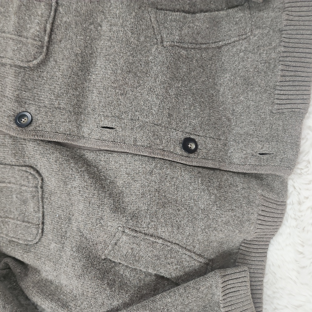 Gap Lambswool Button Cardigan Medium - image 3